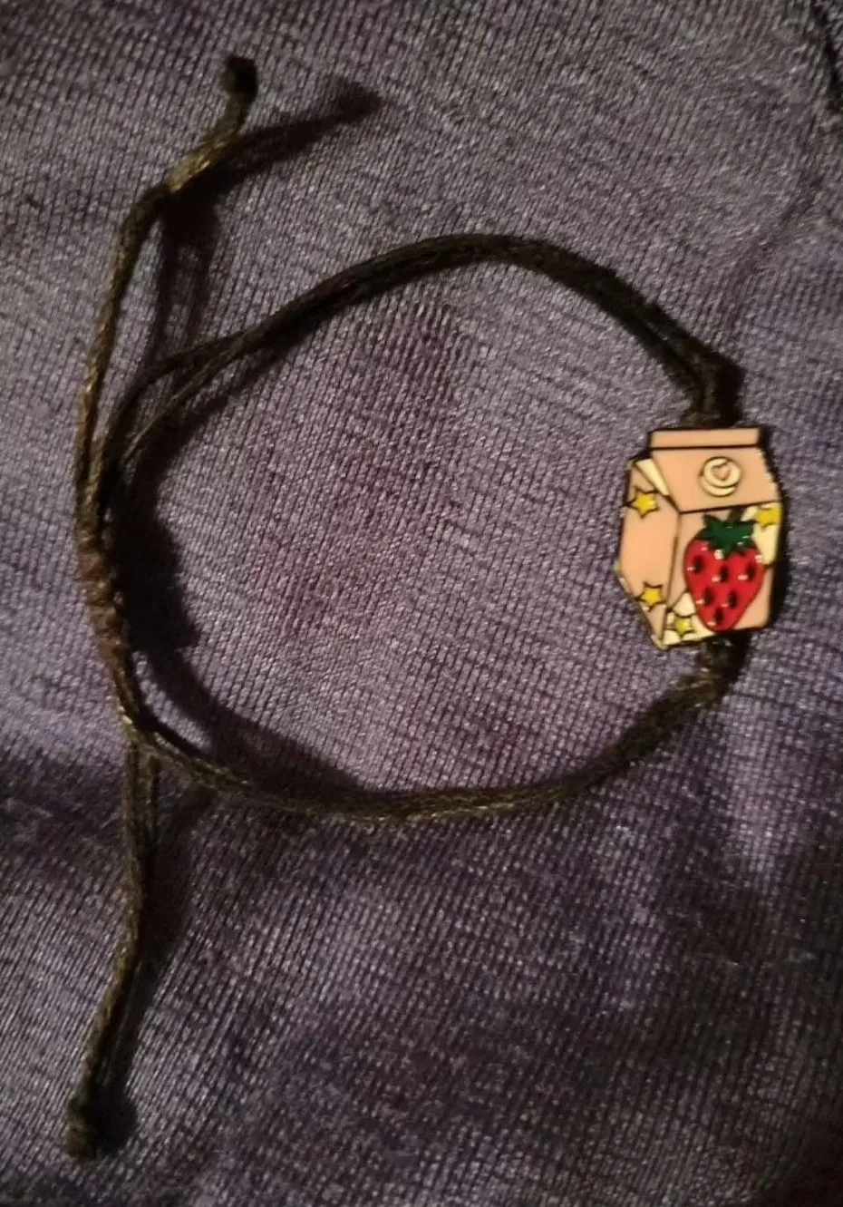 Strawberry Milk Carton Bracelet Hot Topic thumbnail