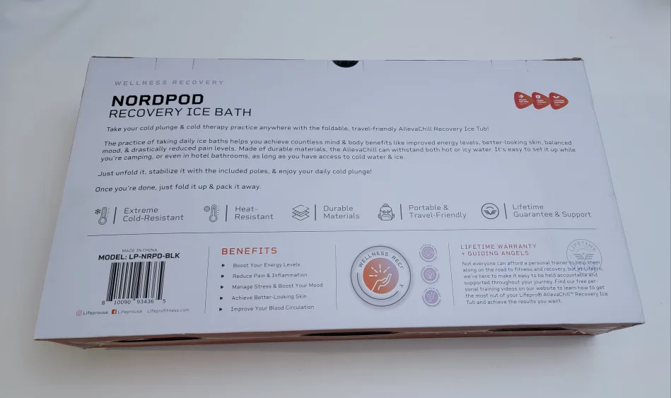 LifePro Cold Plunge Tub 102-Gallon Ice Bath for Athletes image indicator(3)