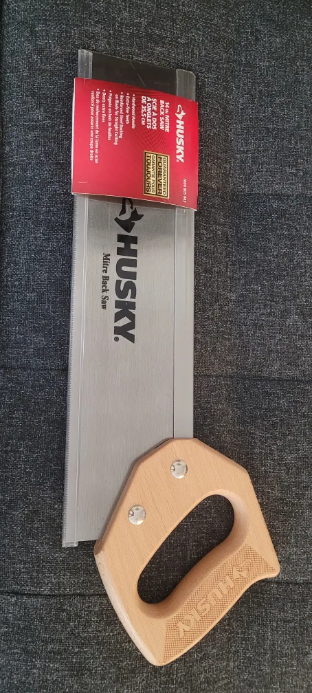 Brand New Husky 14 in Mitre Back Saw 🇨🇦🍁 image indicator(3)