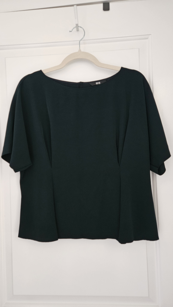 NEGOTIABLE - Uniqlo Dark Green Blouse - Size S