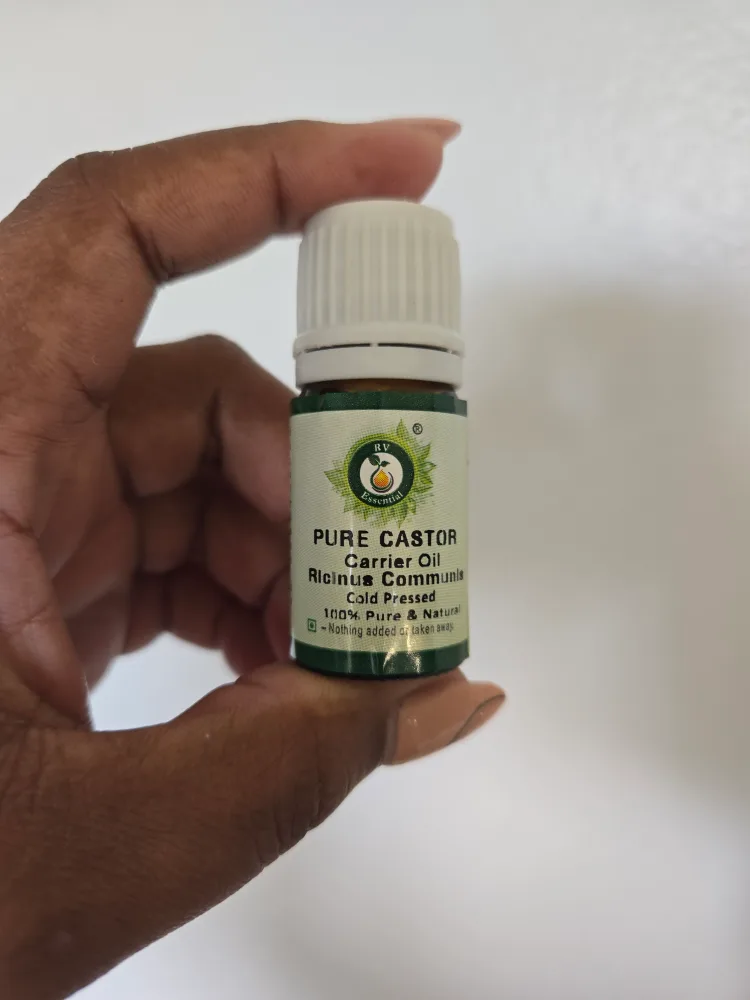 RV Essential Pure Castor Carrier Oil 5ml✨️🪔 image indicator(2)