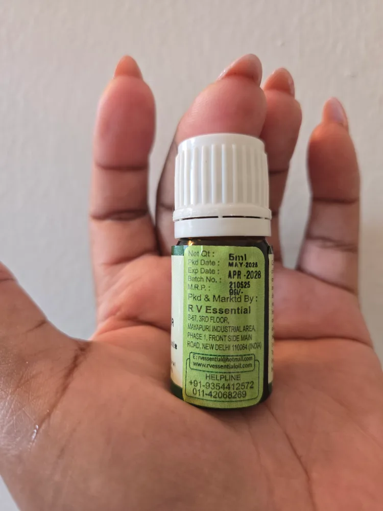 RV Essential Pure Castor Carrier Oil 5ml✨️🪔 image indicator(4)