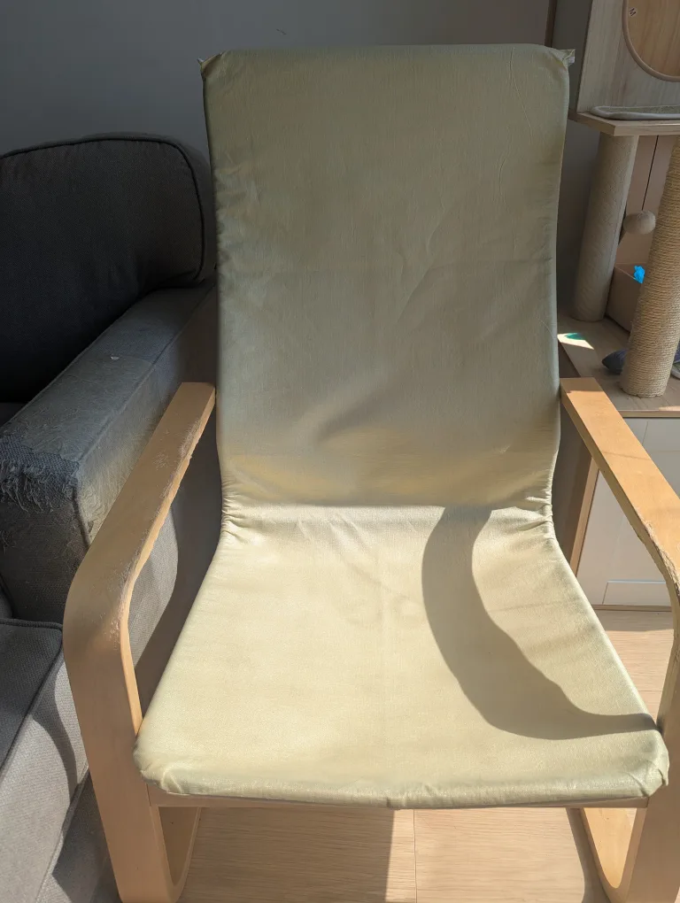 Ikea Poang Chair - Light Wood Frame thumbnail