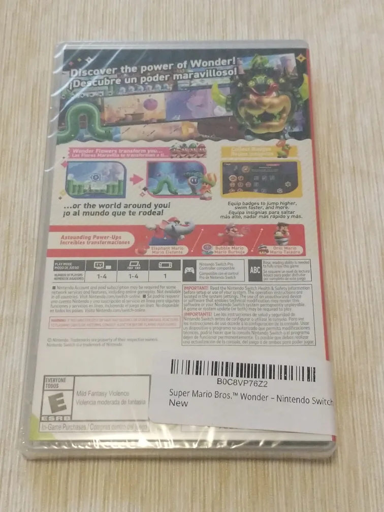 Super Mario Bros Wonder Nintendo Switch image indicator(3)