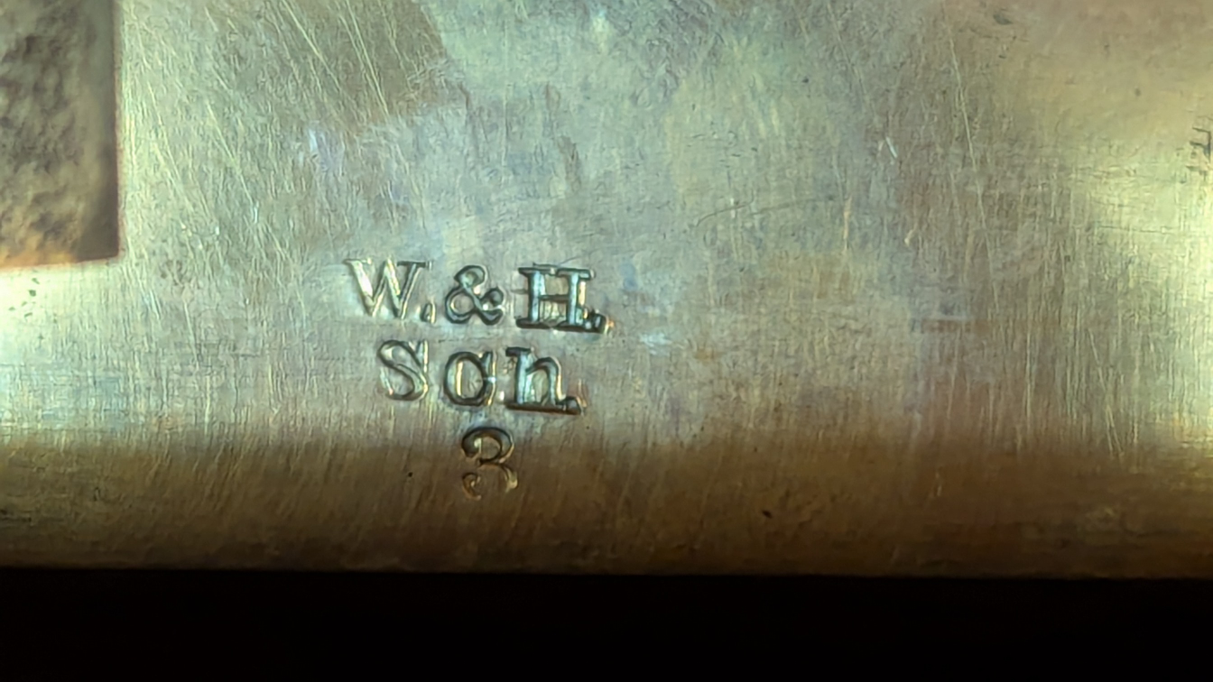 Antique W&H Son Mantle Clock - photo 2