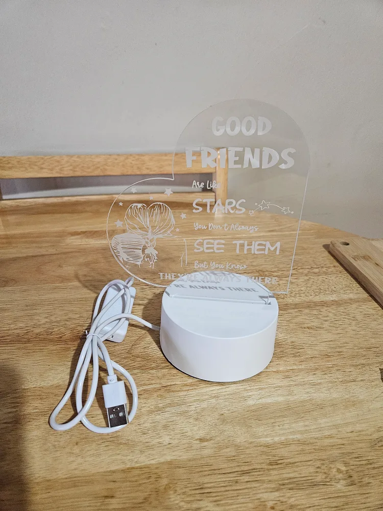 Good Friends LED Acrylic Light thumbnail