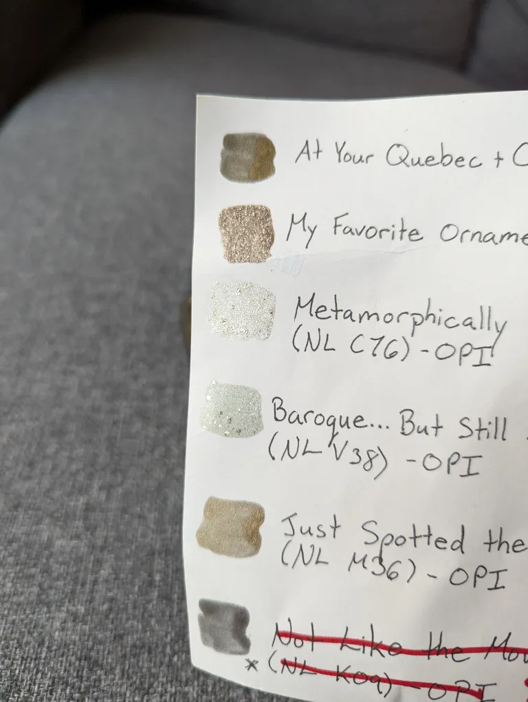 Nail Polish $5 each or $20 for 5 (Creams and Silvers) image indicator(9)