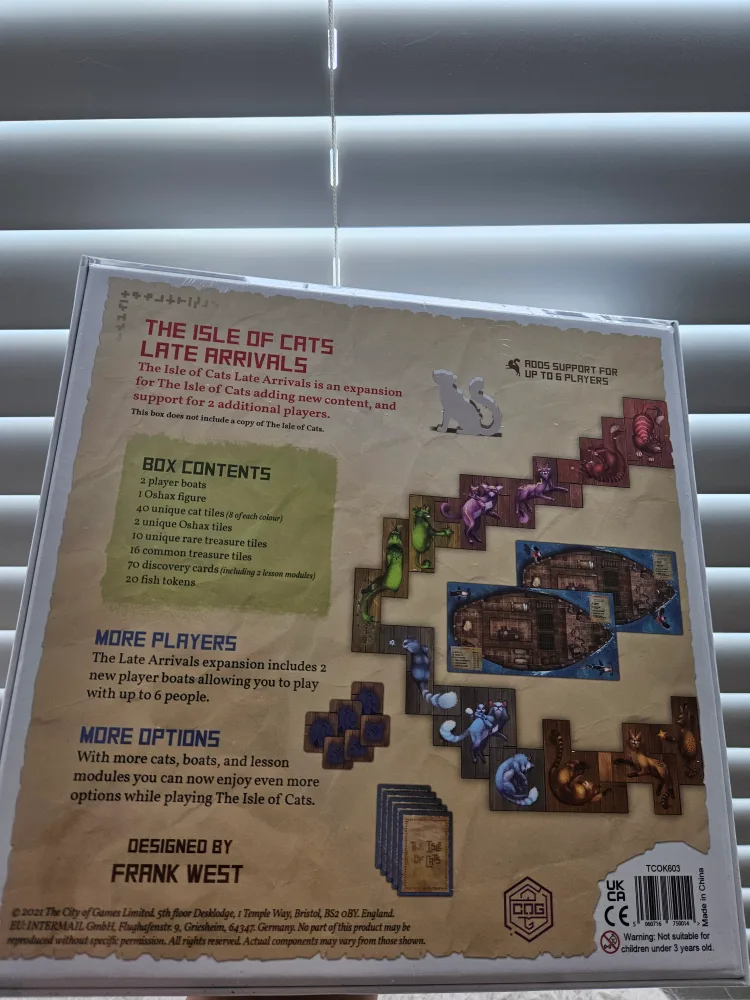 The Isle of Cats Late Arrivals BNIB image indicator(2)