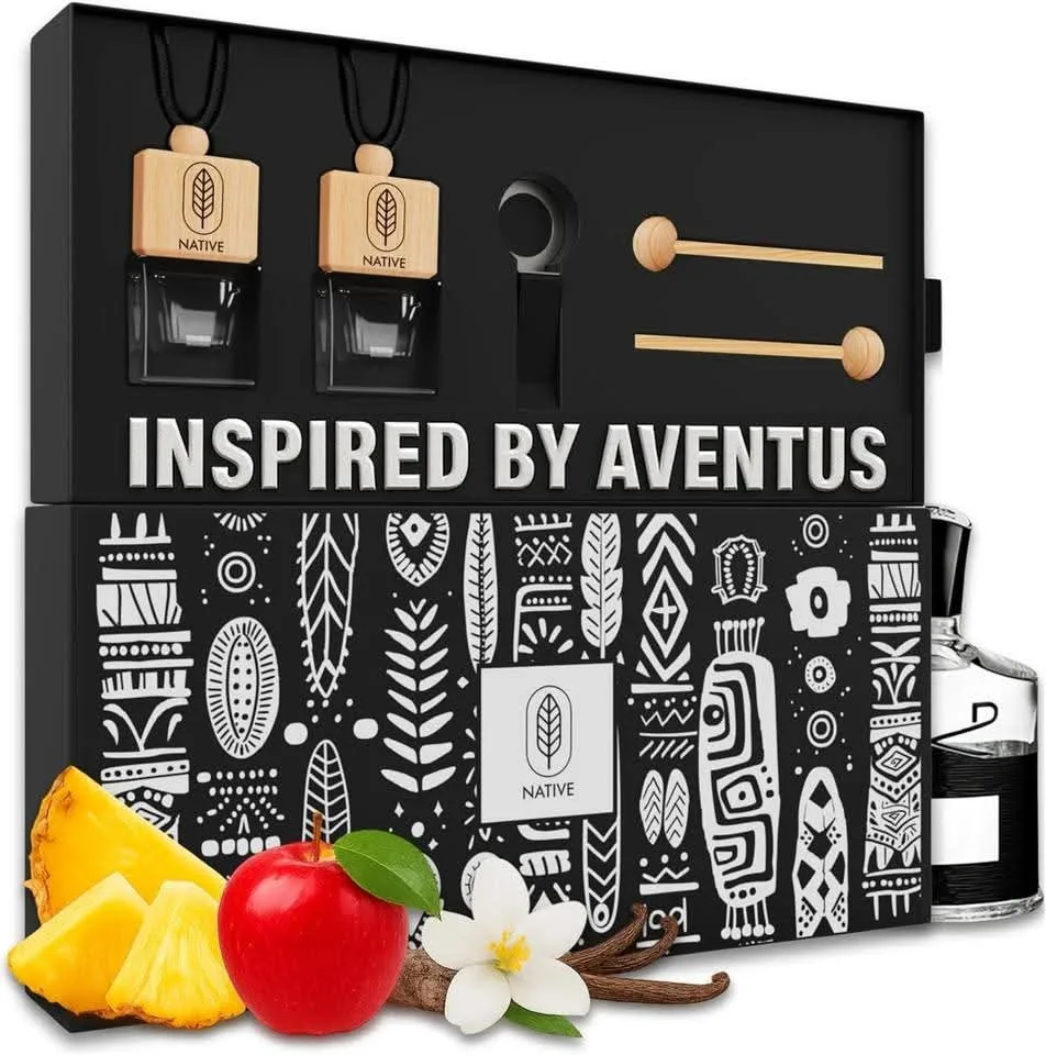New~Car Air Freshener Aventus Inspired Gift Set, Made USA (2 PK) thumbnail