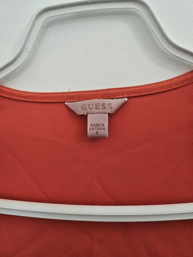 Haut GUESS Orange Taille S - photo 2