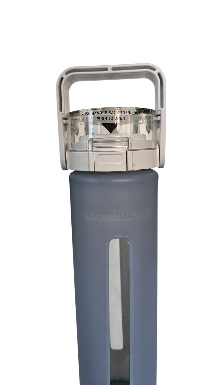 Starbucks Glass Water Bottle Silicone Cover 16 oz image indicator(3)