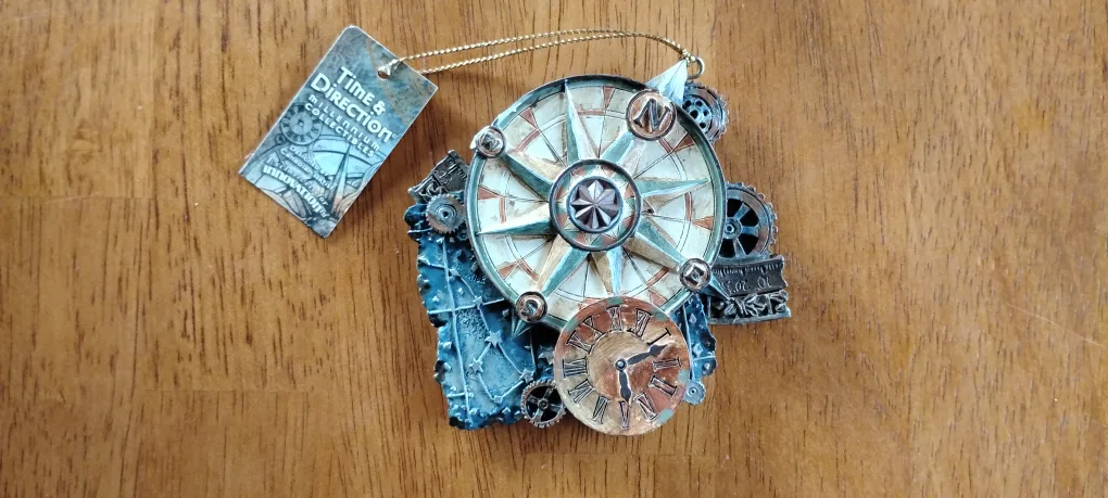 Vintage Time & Direction Millennium Collectibles Ornament thumbnail