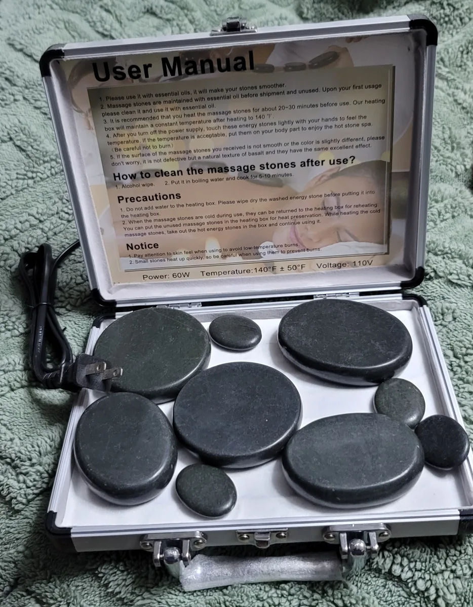 Hot Stone Massage Kit with Case thumbnail