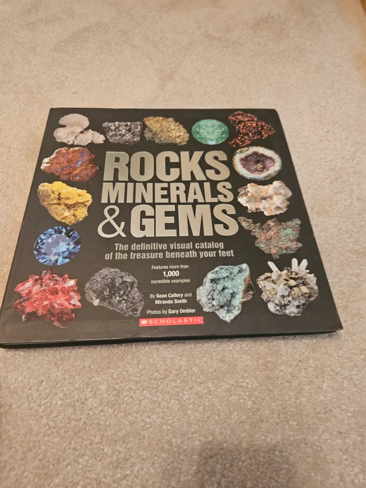 Rocks, Minerals & Gems Book by Sean Callery thumbnail