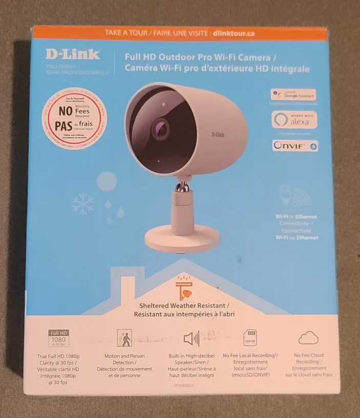 D-Link mydlink 2K Outdoor Wi-Fi Camera (DCS-8302LH) image indicator(2)