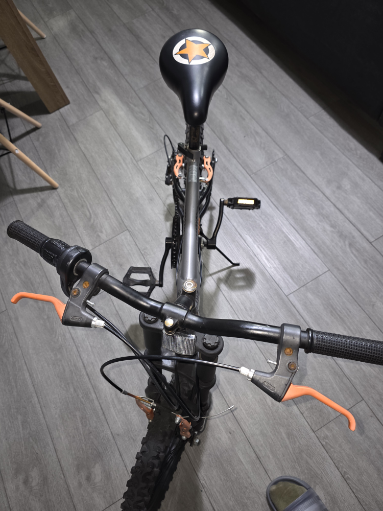 Kids Bike - Silver/Black