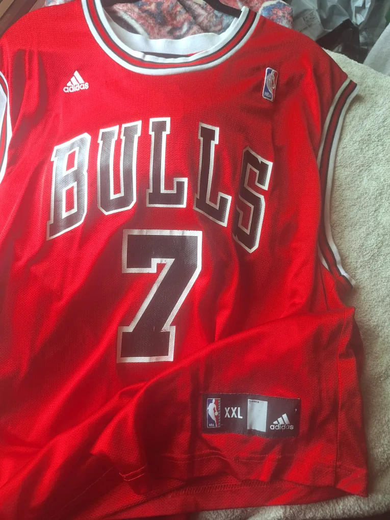 Adidas Chicago Bulls Kirk Hinrich #7 Jersey XXL thumbnail