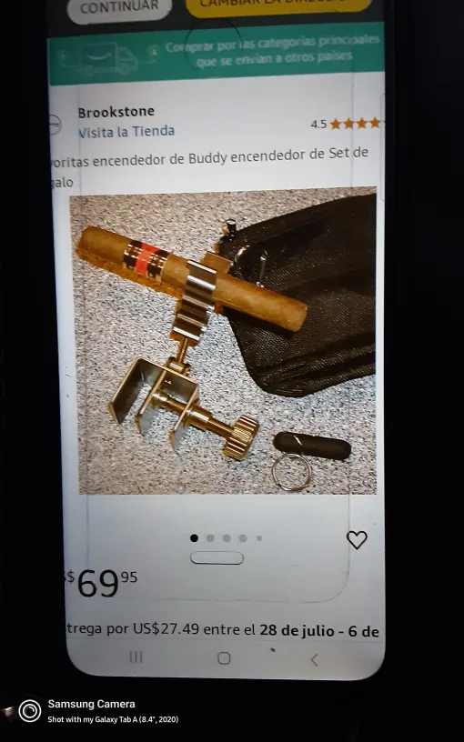 Csonka Cigar Buddy Gift Set With Vice thumbnail