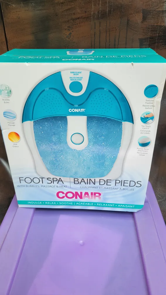 Conair Foot Spa - Brand New in Box! thumbnail