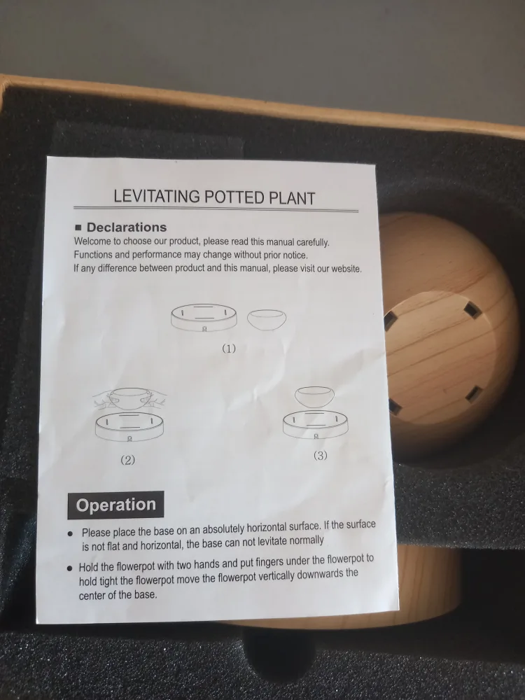 Levitating Potted Plant - Brand New thumbnail