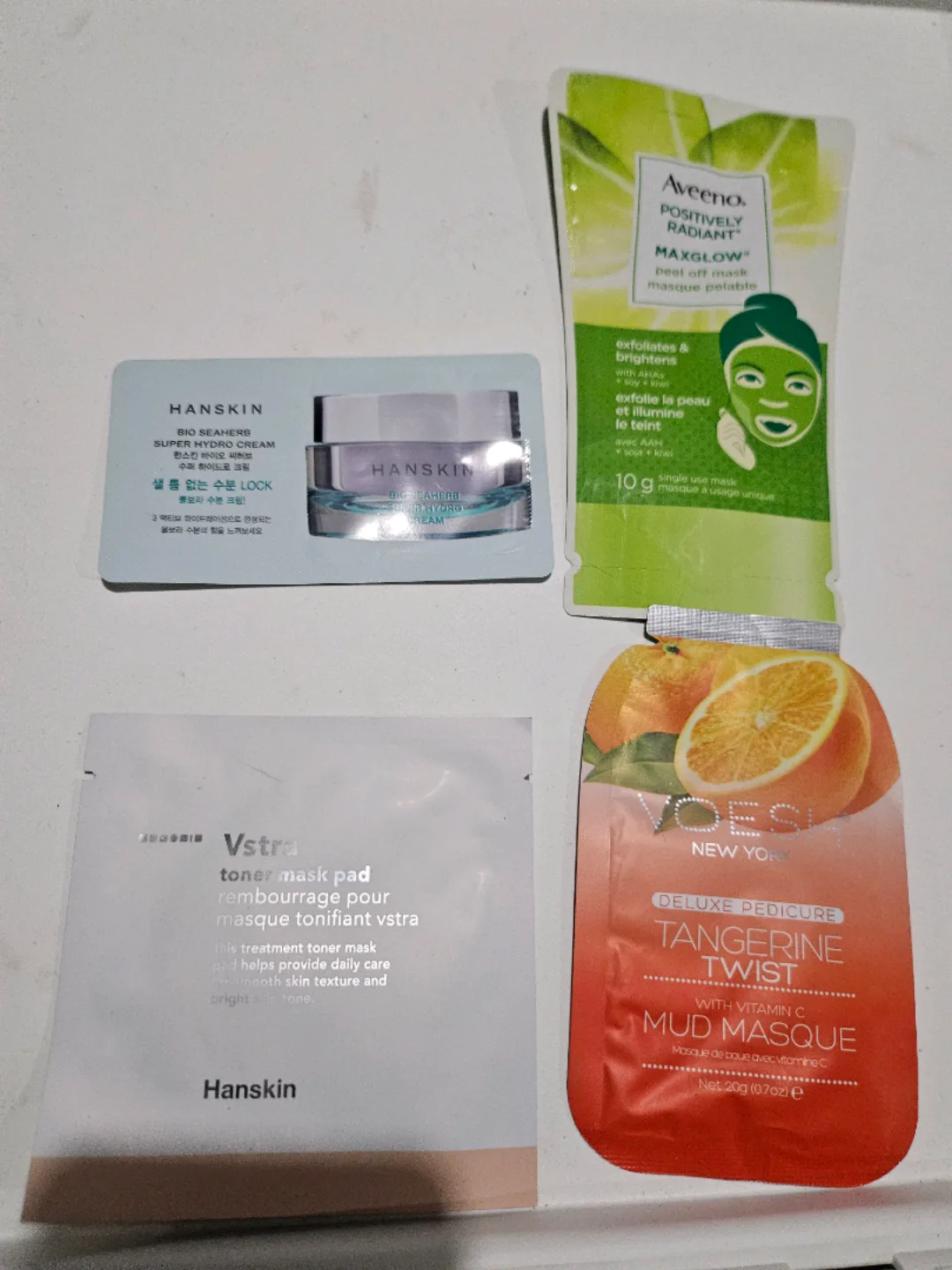Variety of Face Masks: Hanskin, Aveeno, VOESH 🇨🇦 thumbnail
