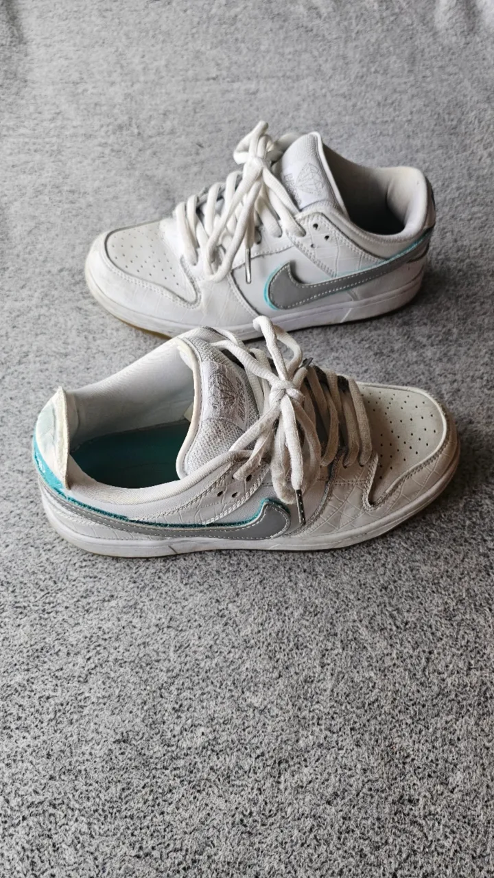 Nike SB Dunk OG Diamond White/Chrome Sneakers image indicator(3)