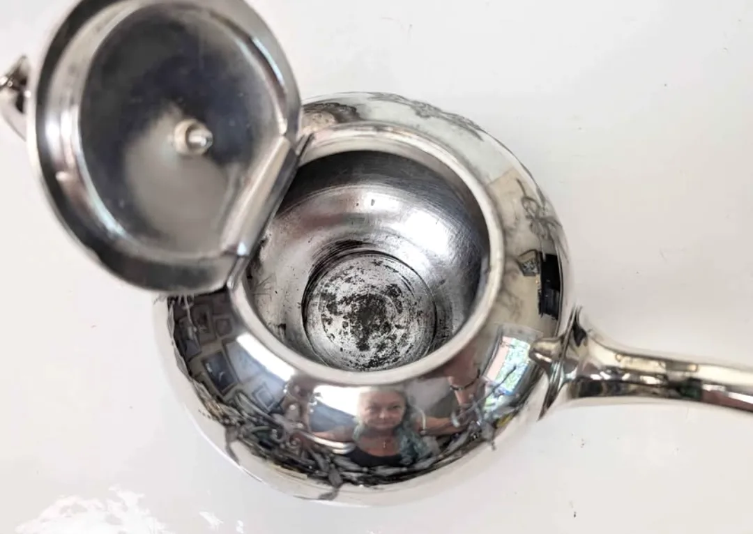 Silver Plated Tea Service Set ~ image indicator(5)