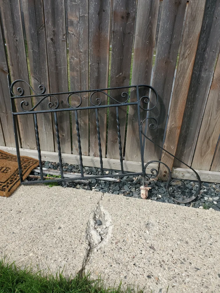Wrought Iron Decorative Fence Panel