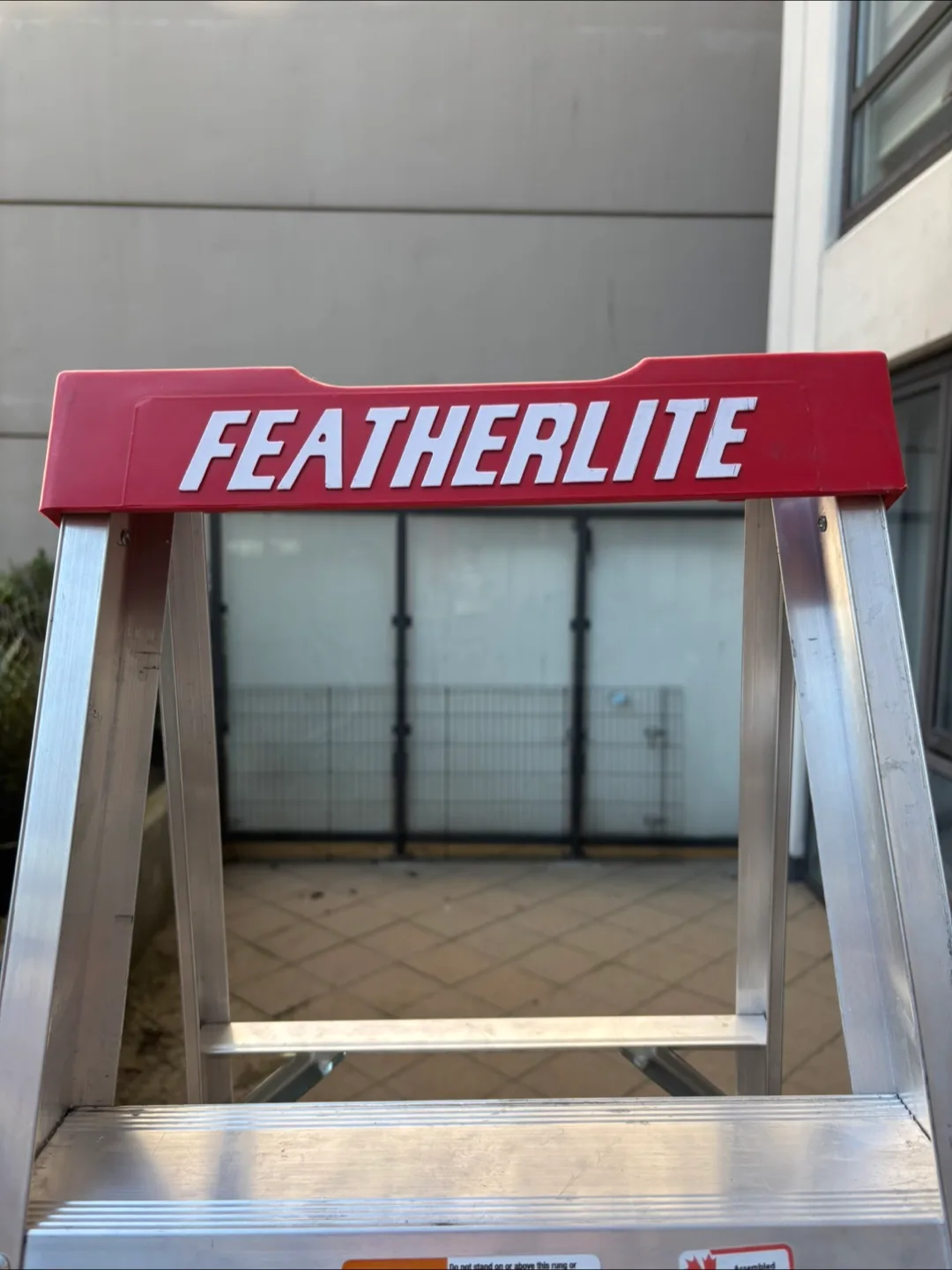 6ft Featherlite Aluminum Step Ladder thumbnail