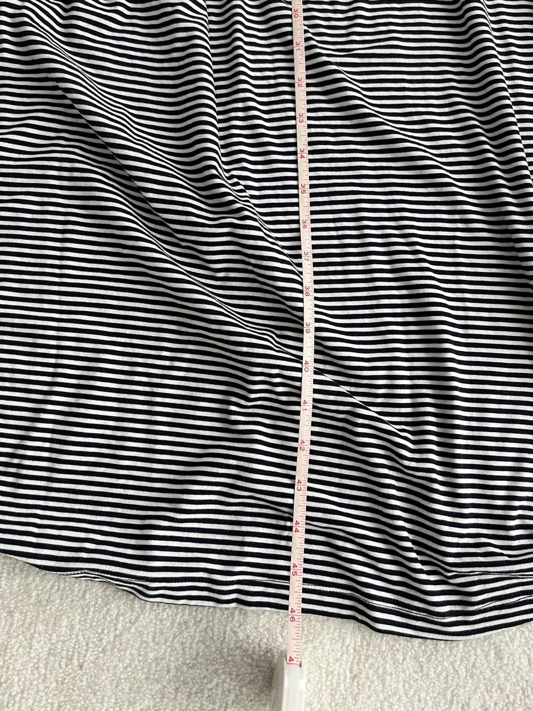 NWT- XS strapless black & white maxi dress image indicator(4)