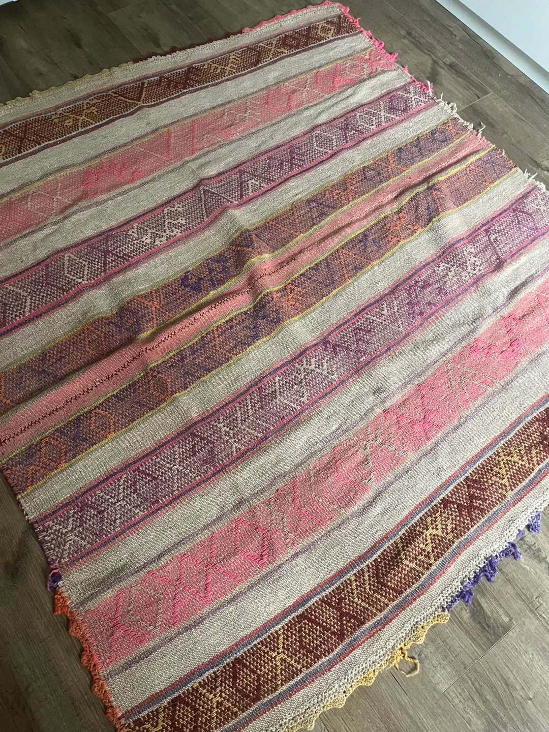 Striped Throw Blanket - 54x60 inches thumbnail