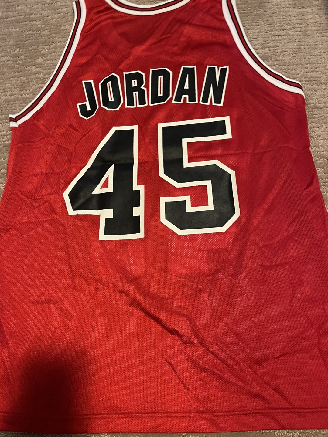 Champion Bulls Jordan #45 Jersey - Size 44 - photo 2