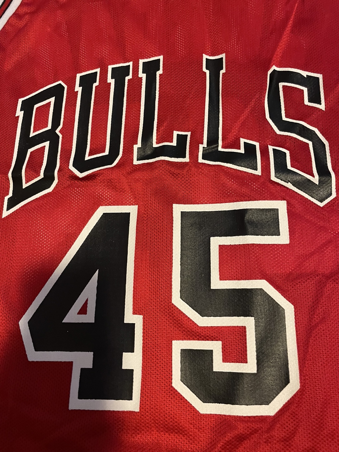 Champion Bulls Jordan #45 Jersey - Size 44 - photo 3