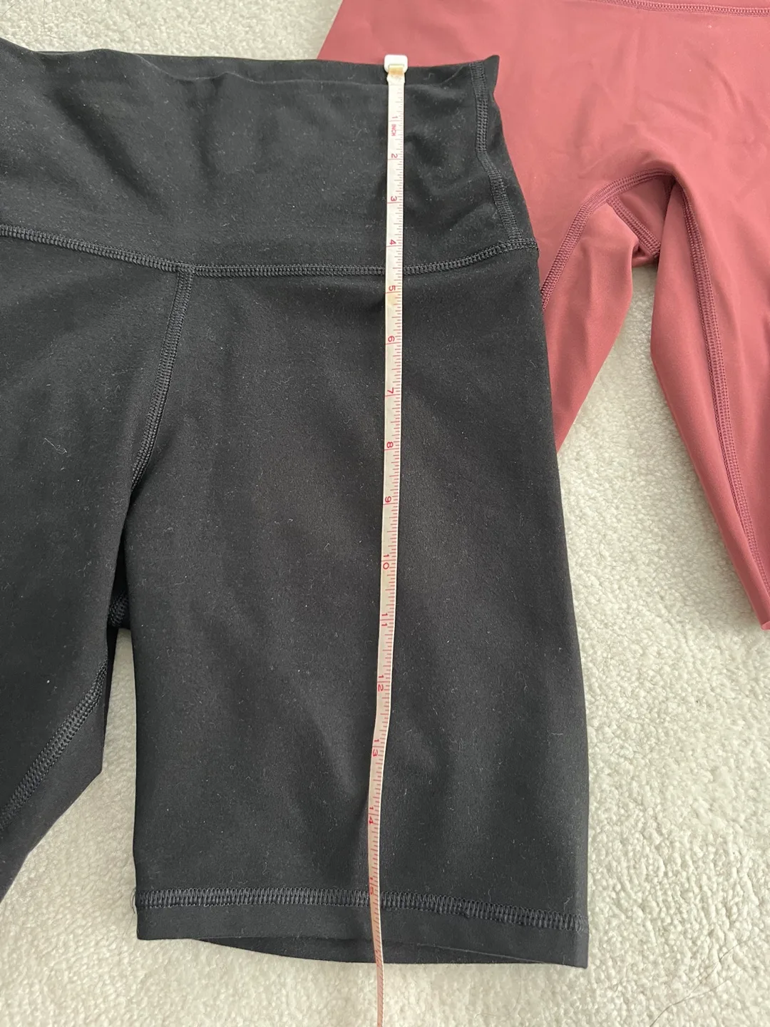 2 Paiirs of  High Waisted Aerie Biker Shorts both Small image indicator(3)