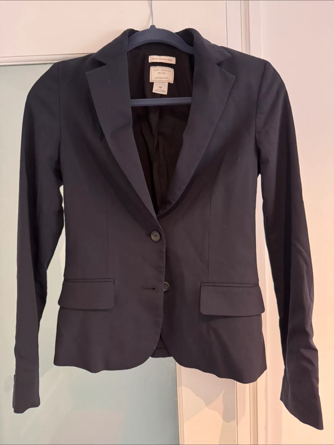 Club Monaco Italian Wool Skirt Suit - Size 00/0 thumbnail