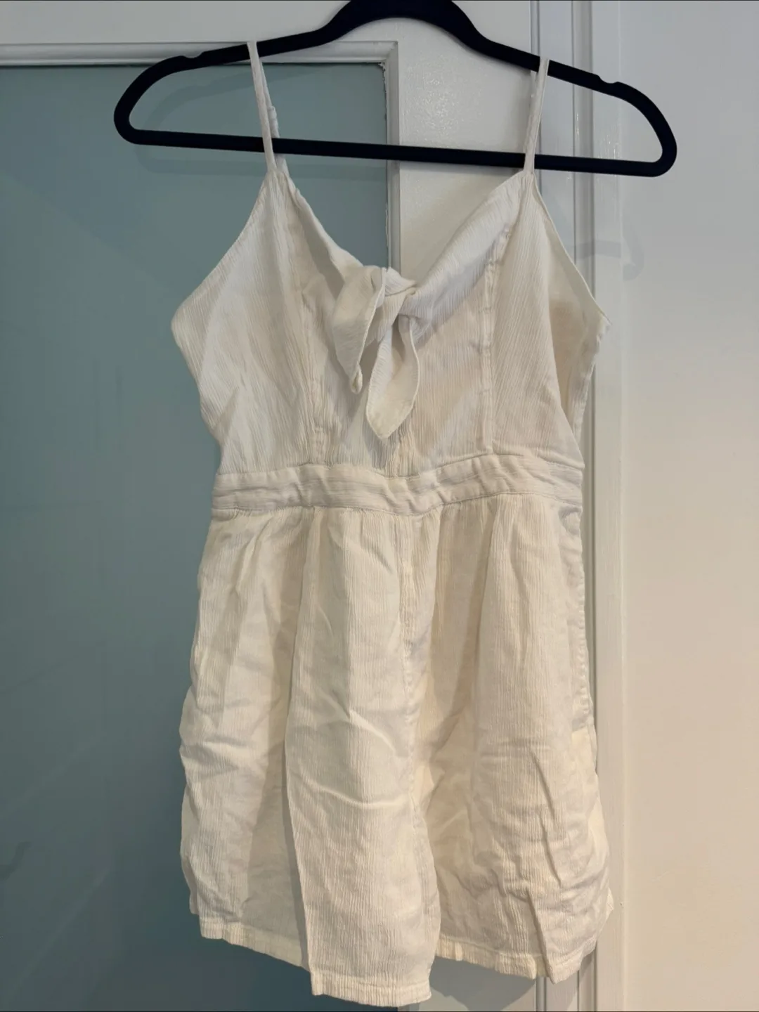 Aerie White Romper - Size Small thumbnail