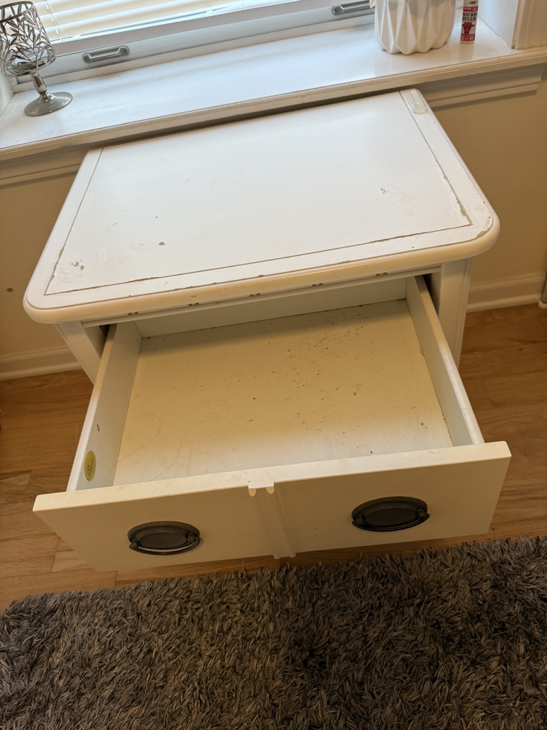 Ragazzi Furniture White Wood Nightstand - photo 3