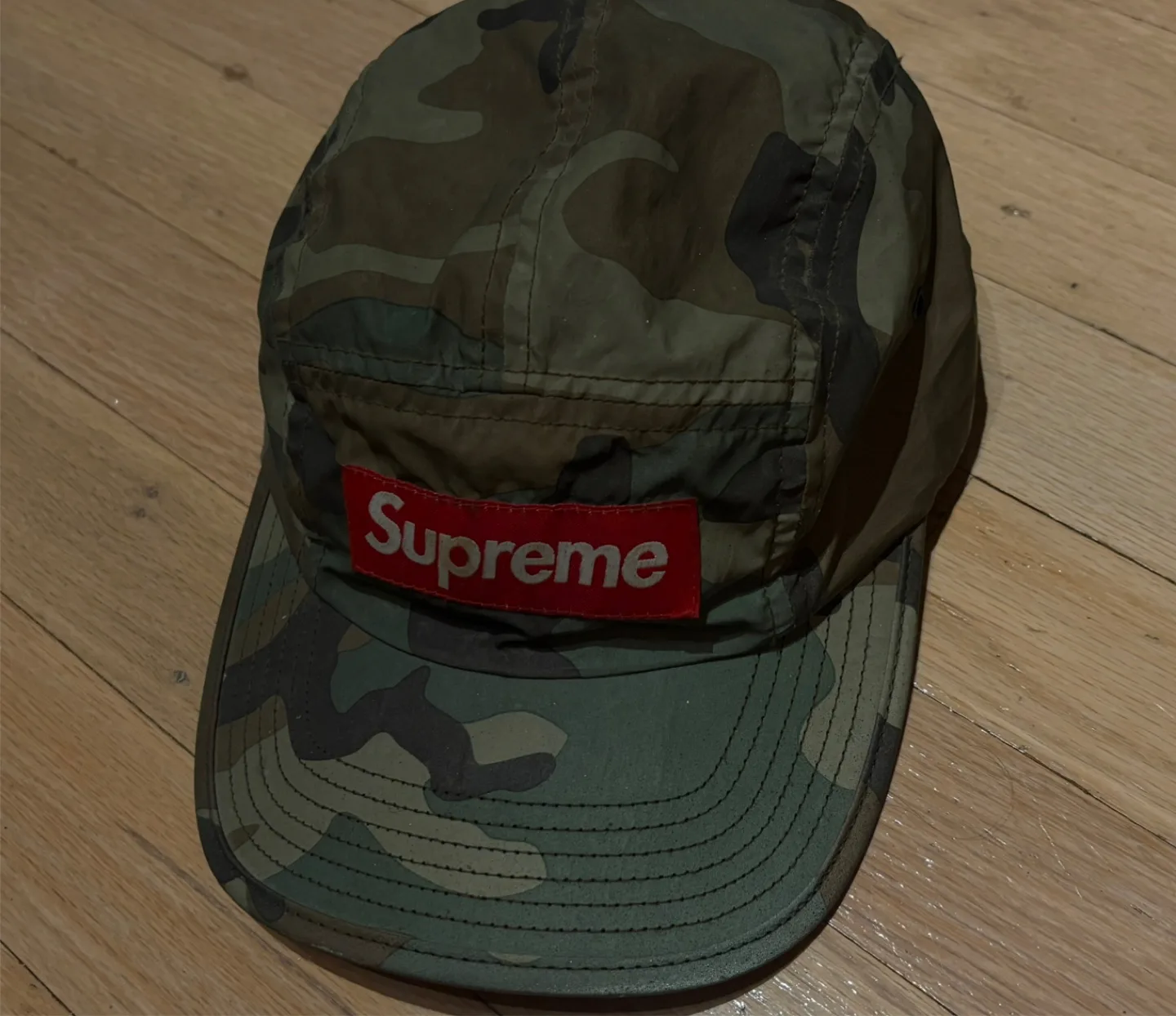 Supreme Camo Camp Cap thumbnail