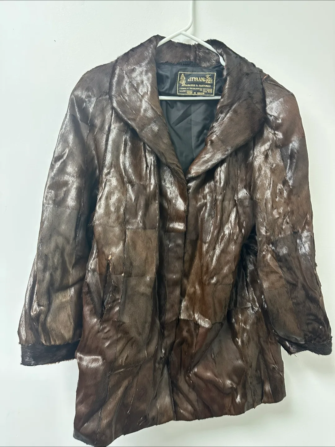 Styann Furs Brown Fur Coat image indicator(5)