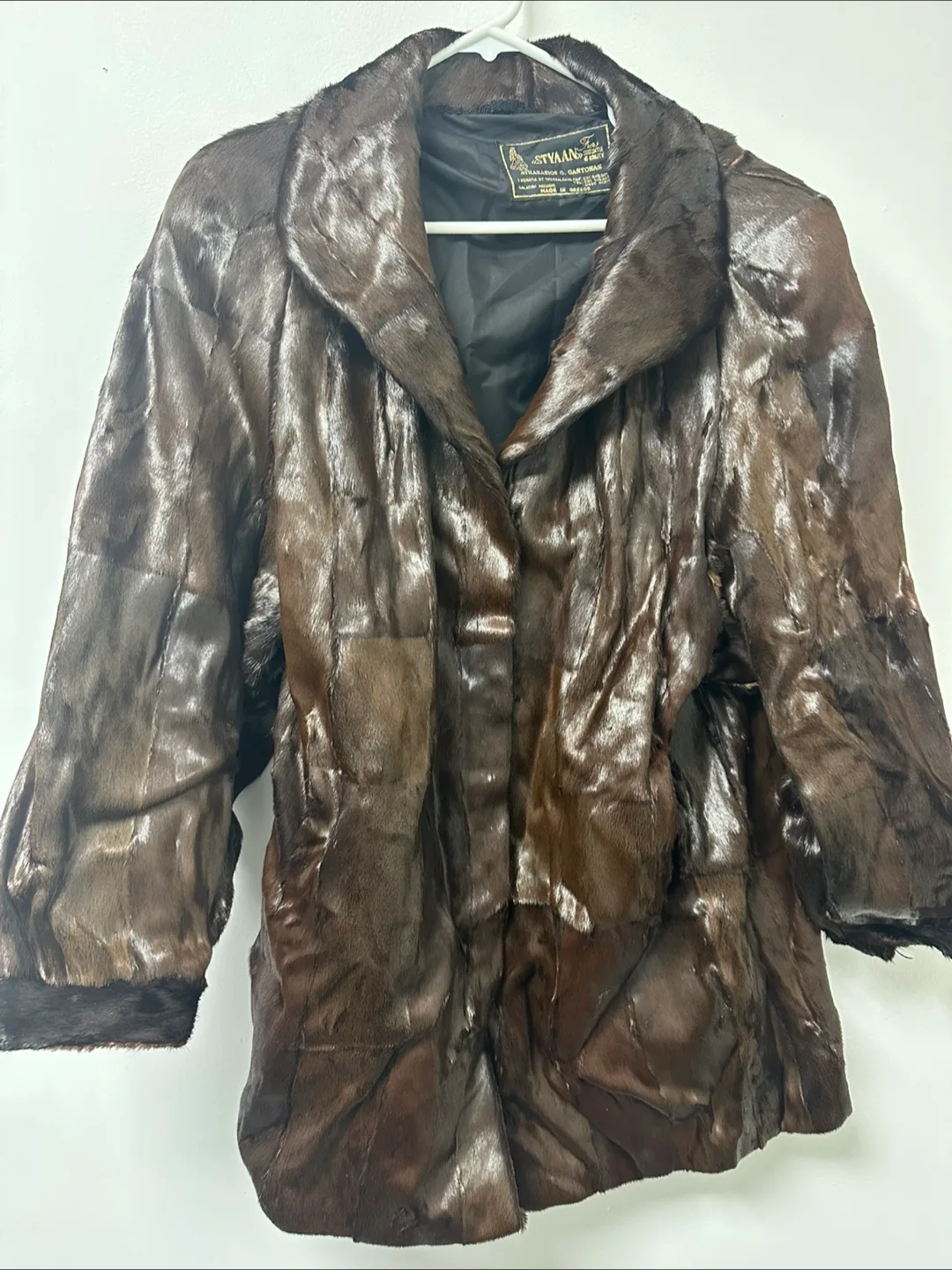 Styann Furs Brown Fur Coat thumbnail