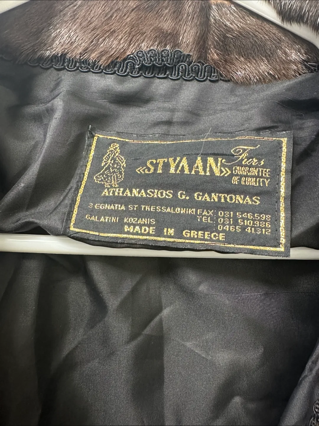 Styann Furs Brown Fur Coat image indicator(2)