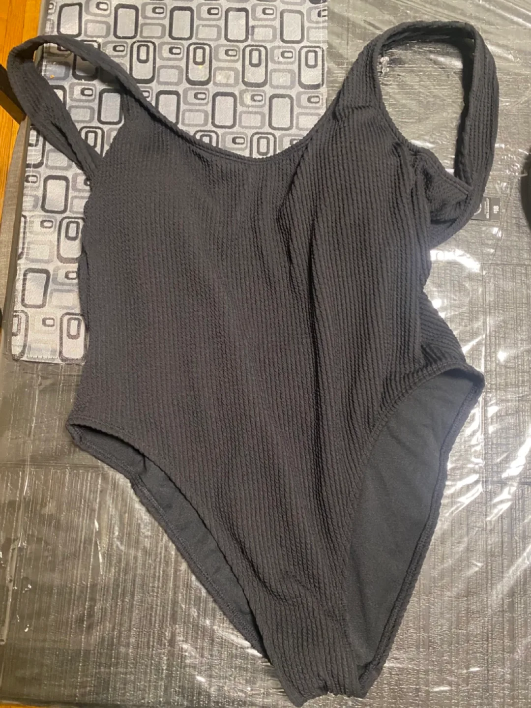 Black One-Piece Swimsuit brand new