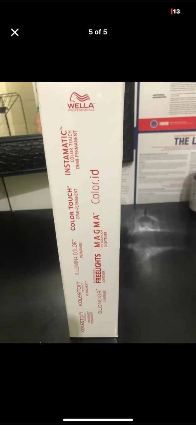 Wella Color Chart image indicator(2)