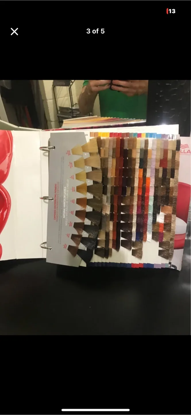 Wella Color Chart thumbnail