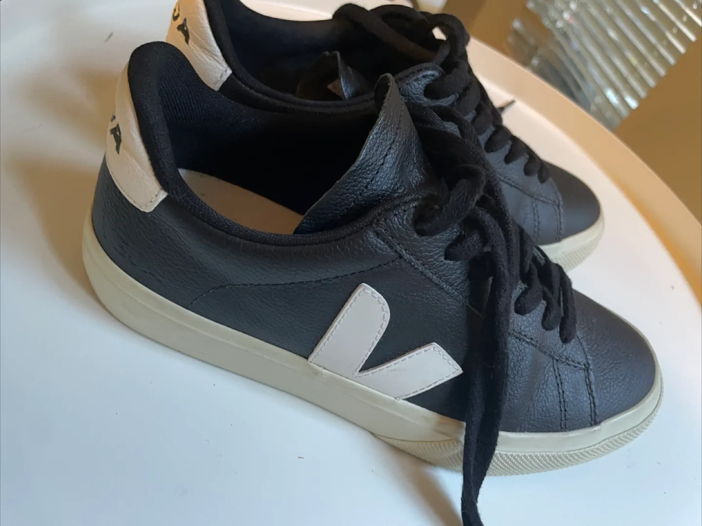 Veja Esplar Leather Black/White Sneakers image indicator(4)