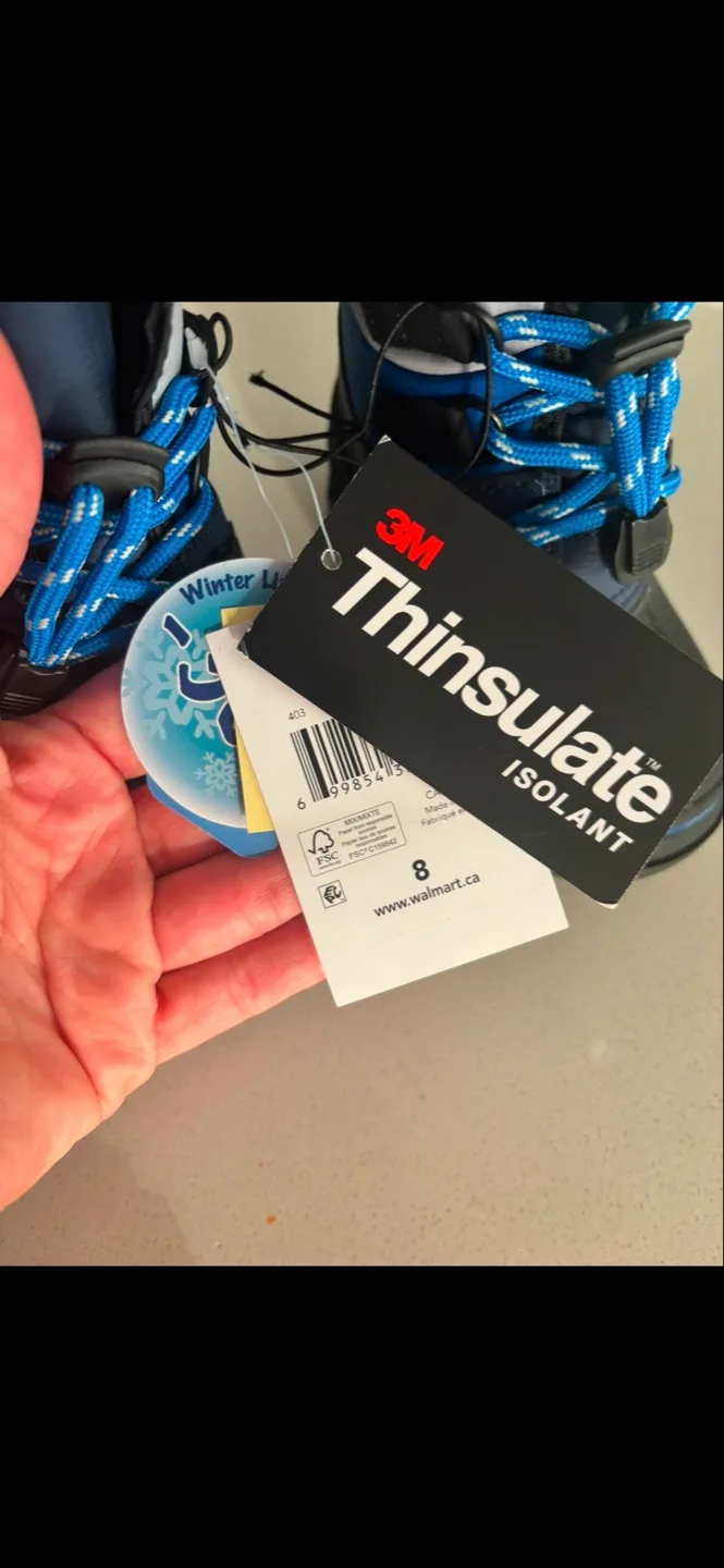 New Winter Boots - Size 8 toddler image indicator(2)