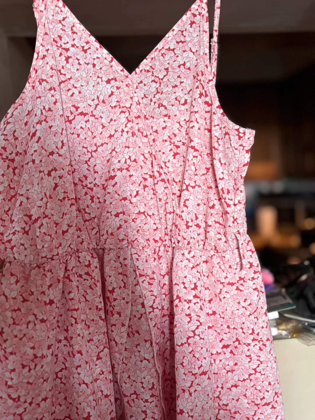 Floral Sundress - Pink & White image indicator(3)