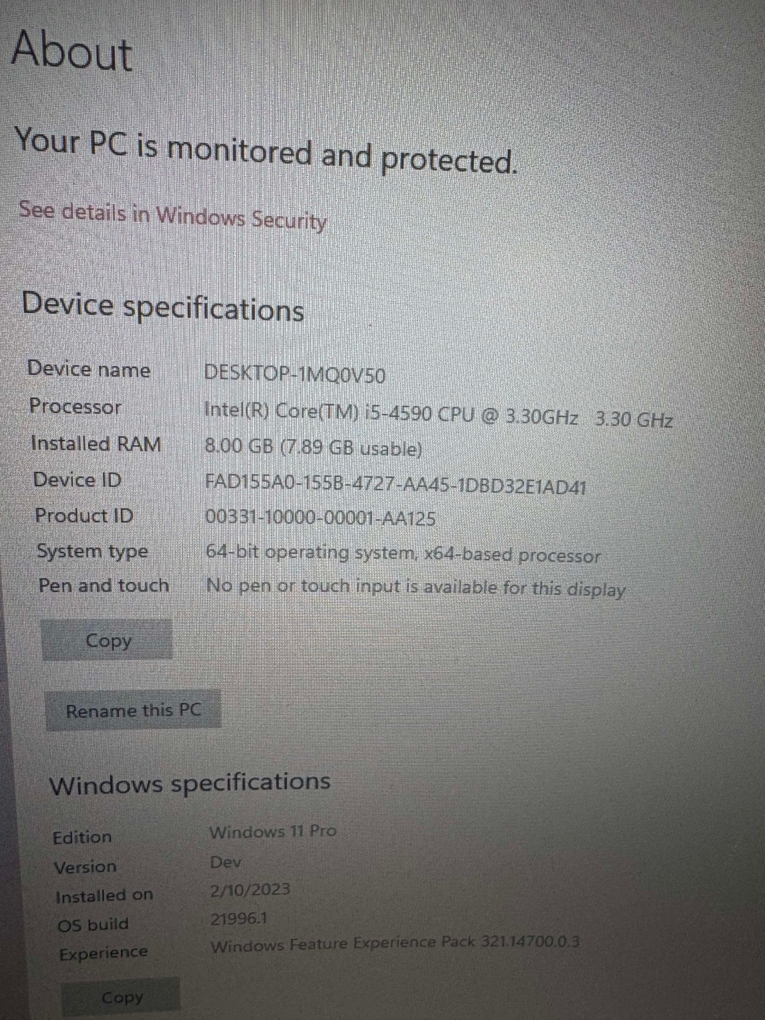 Desktop PC - Intel i5-4590 CPU, Radeon RX 560 - photo 5
