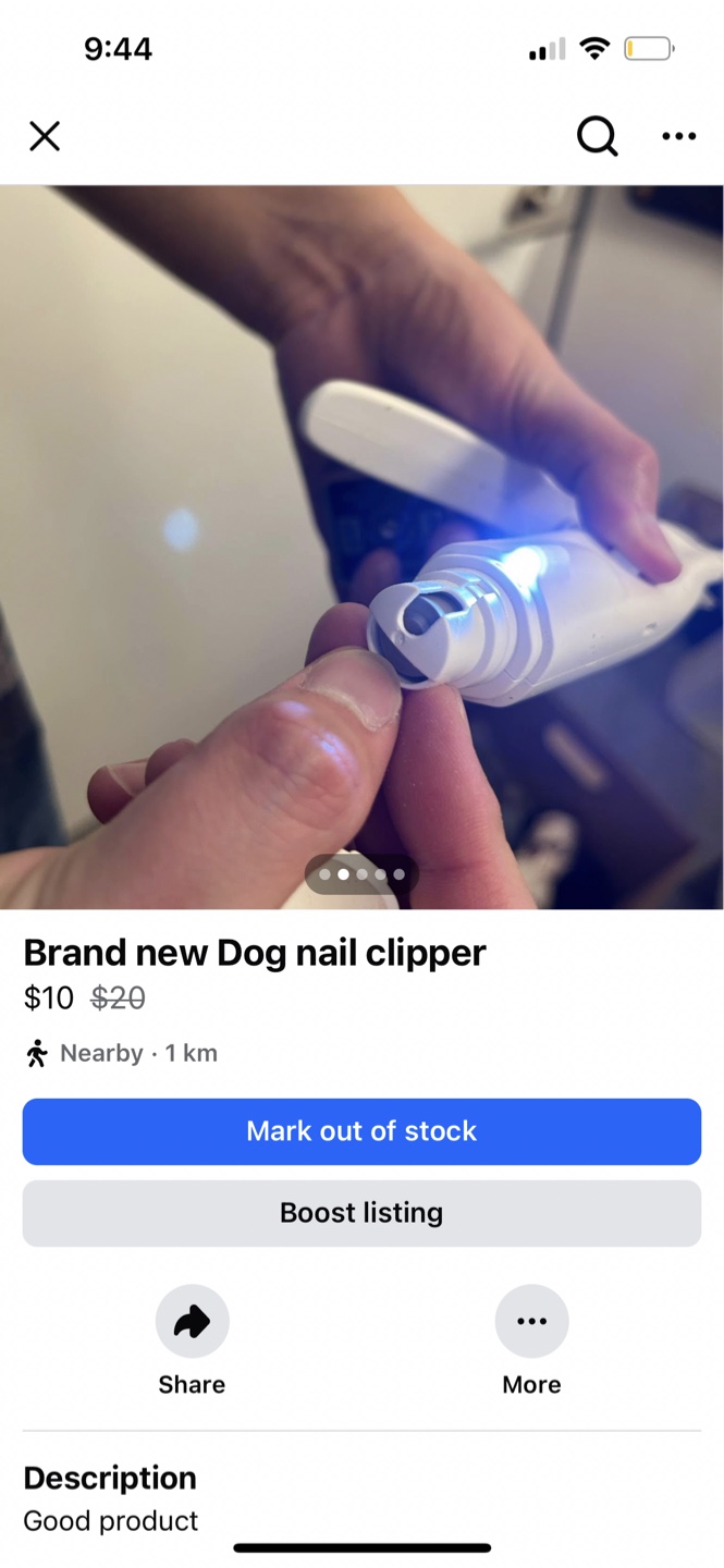 Brand New Voluex Dog Nail Clipper - photo 3