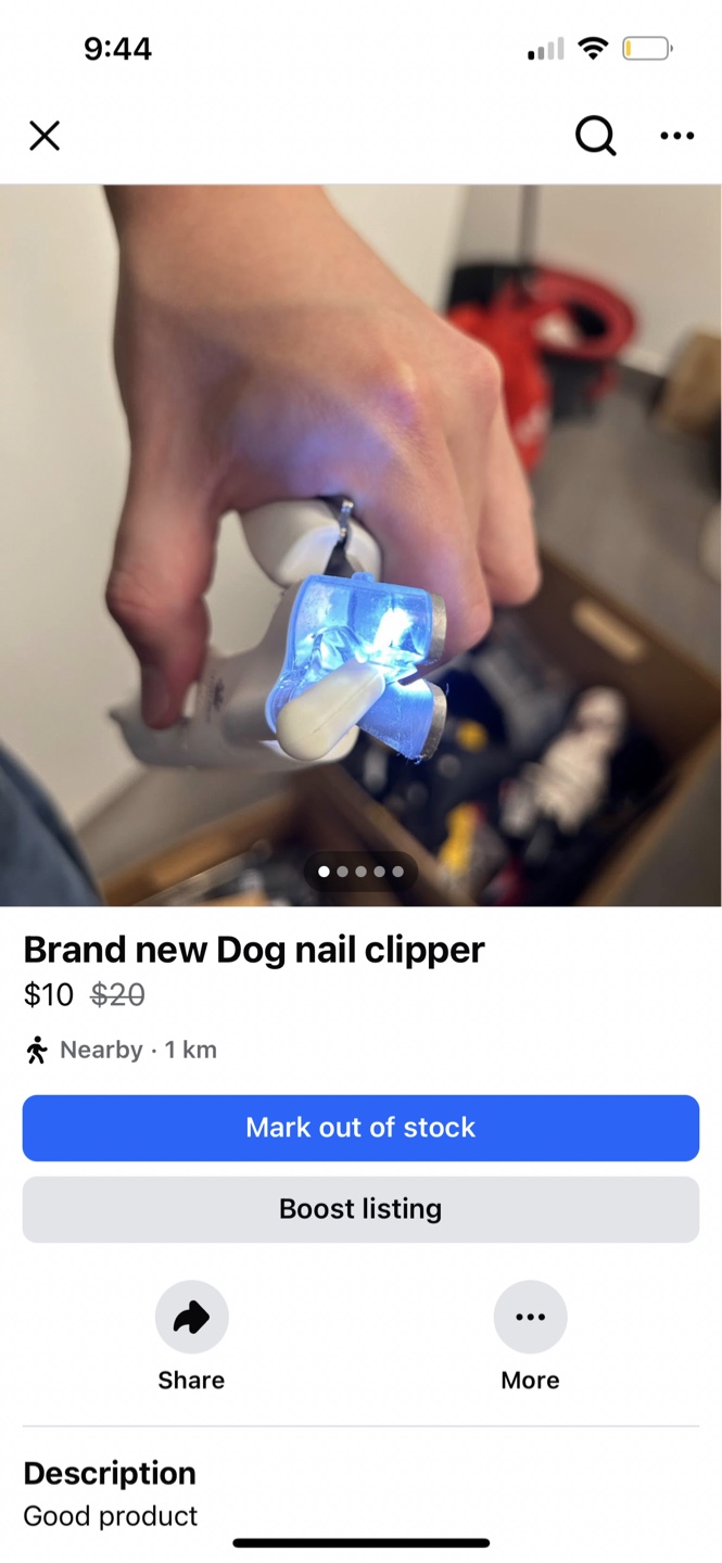 Brand New Voluex Dog Nail Clipper - photo 2